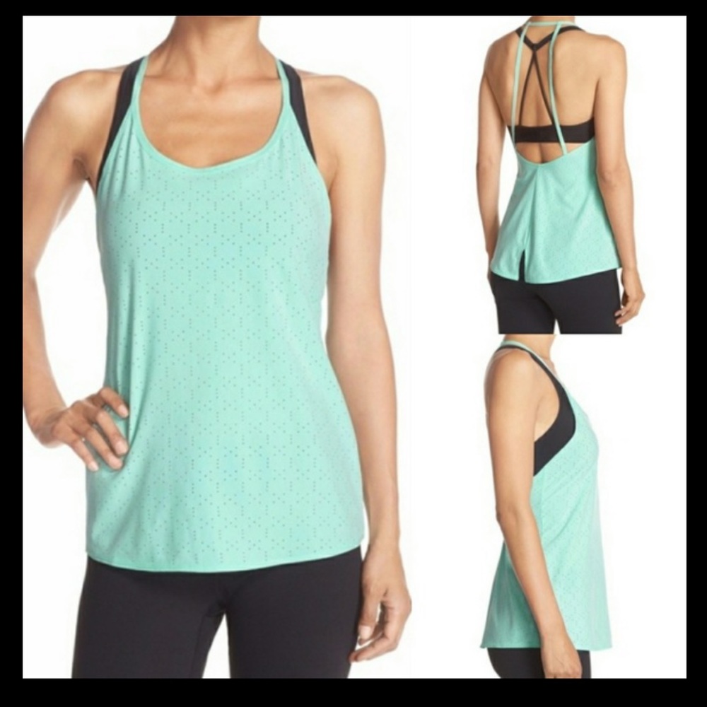 Zella Great Escape Perforated Tank